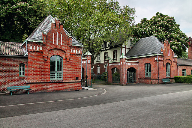 Haupteingang der Zeche Zollern 2/4 (Dortmund-Bövinghausen) / 20.05.2023