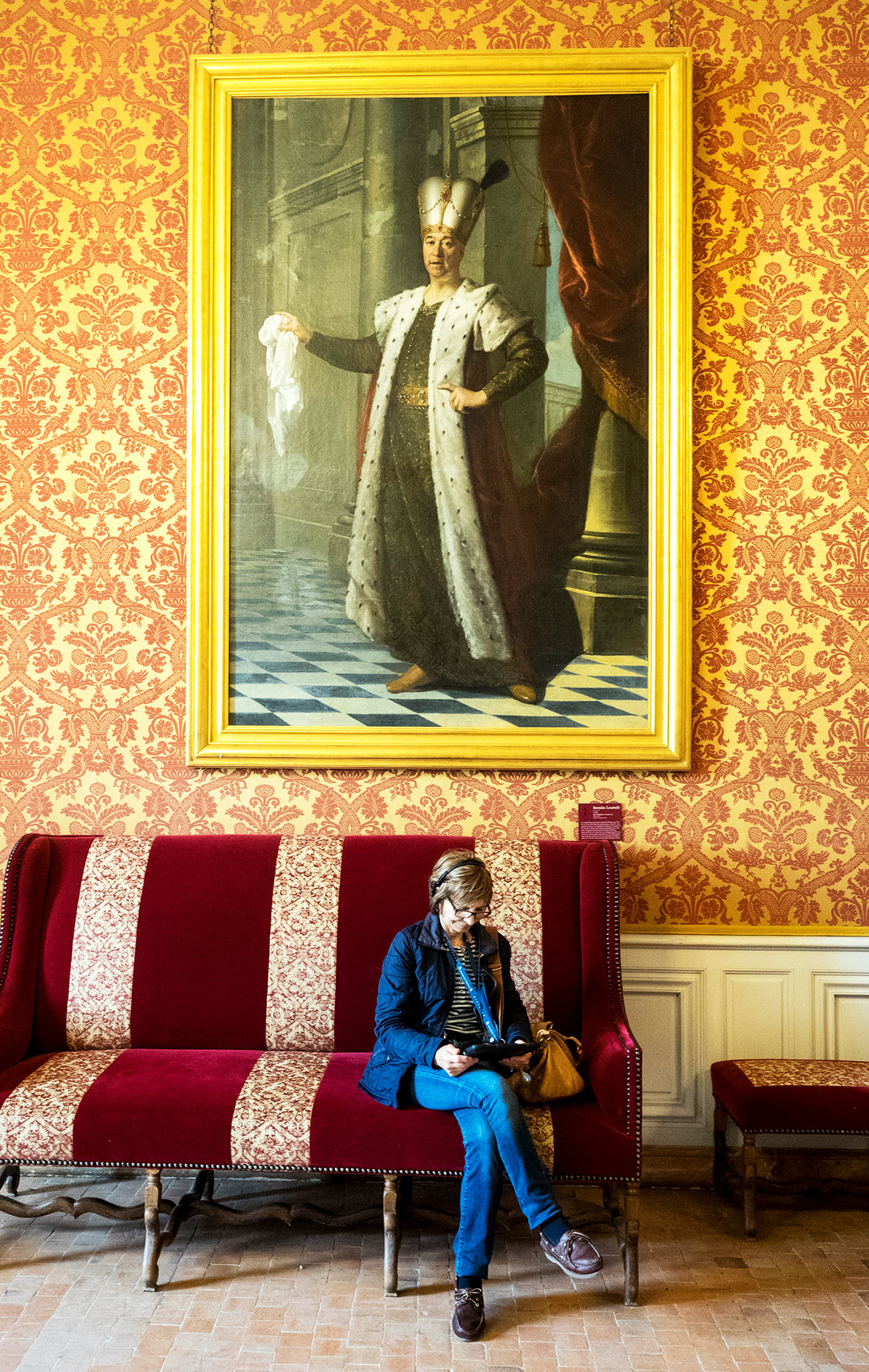 Pilagina and King of Poland Leszczynski, Chambord
