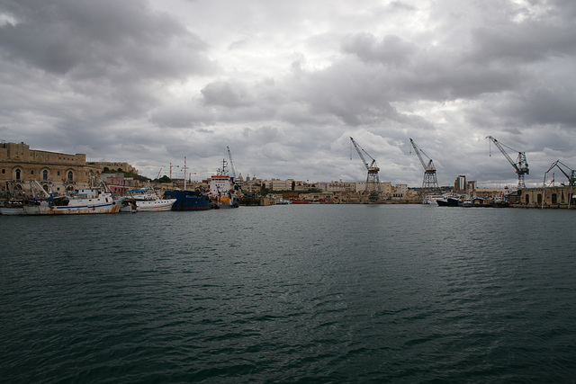 Industry On The Grand Harbour