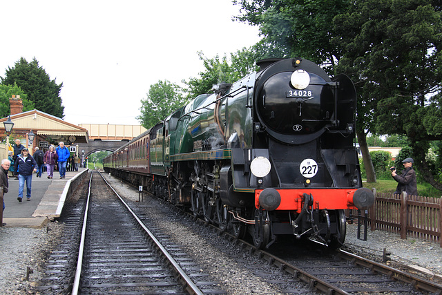 At the Gloucester & Warwickshire Railway