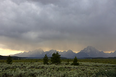 Evening Storm Over the Tetons