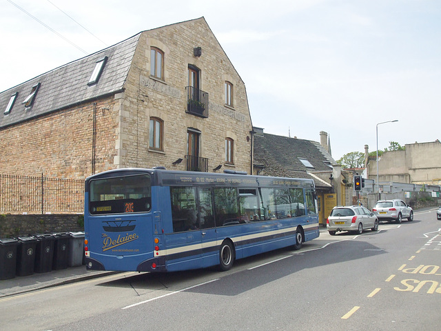 DSCF3285 Delaine Buses SF55 HHB in Stamford - 6 May 2016