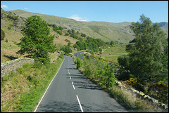 road beneath High Fells