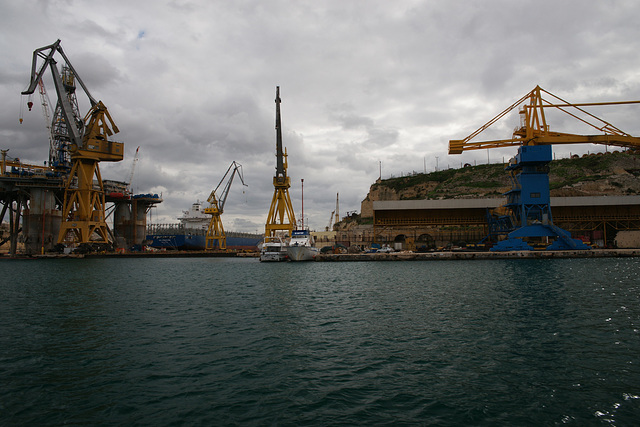 Industry On The Grand Harbour