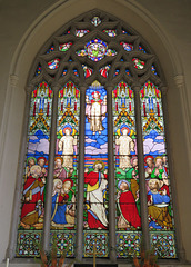 cottenham church, cambs  (5) c19 glass by wailes 1853