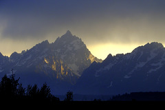 Evening Storm Over the Tetons