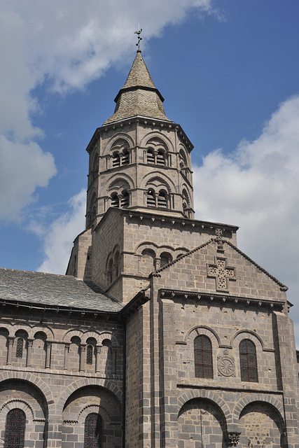 La basilique d'Orcival