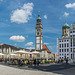 Rathausplatz von Augsburg