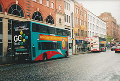 Citybus (Belfast) HCZ 9926 and HCZ 9923 - 5 May 2004