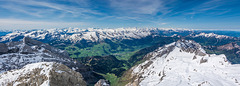 Schweizer Alpenpanorama, Blick zum Churfirsten