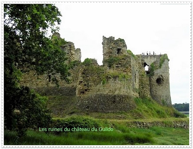 Les ruines du château du Guildo ( 22)
