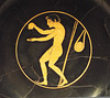 Detail of a Kylix with an Athlete Applying Oil in the Getty Villa, June 2016