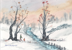 The Brook in Winter