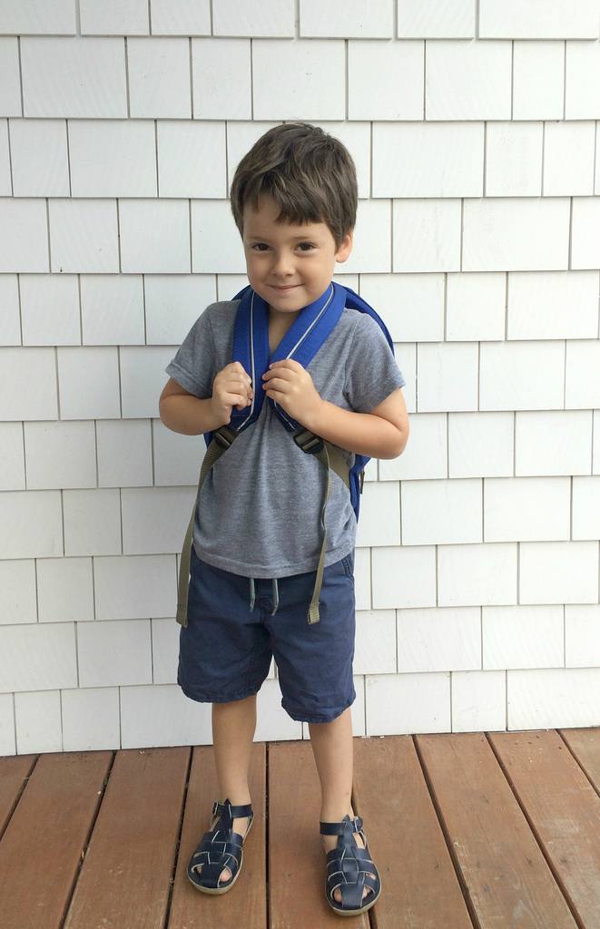 First Day of (Pre) School Excitement