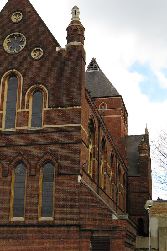 st columba's church , kingsland road, dalston, london