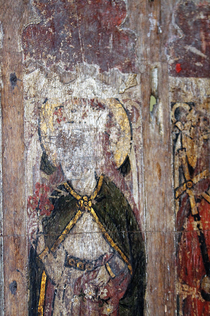 Detail of Screen, Westhall Church, Suffolk