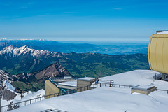 Blick vom Sätis Richtung Zürich