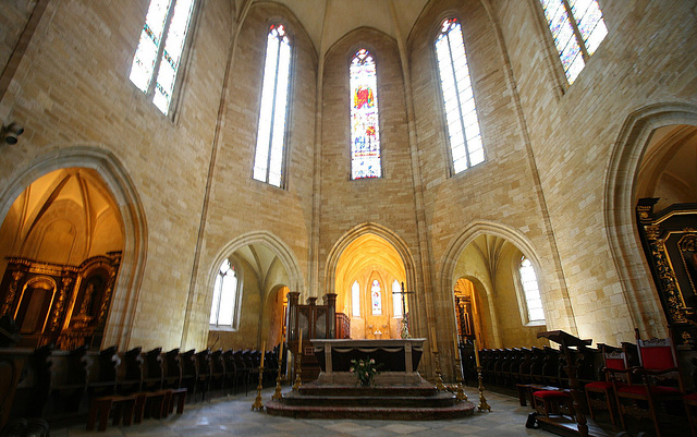 Choeur de la Cathédrale Saint Sacerdos de Sarlat.