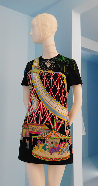 Dress by Christian Francis Roth in the Metropolitan Museum of Art, August 2019