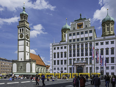 St. Peter am Perlach und Rathaus