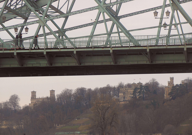 396 Blick vom "Blauen Wunder" zu den Elbschlössern