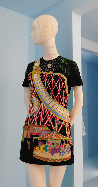 Dress by Christian Francis Roth in the Metropolitan Museum of Art, August 2019
