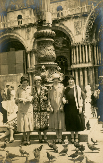 Posing with Pigeons for a Plebeian Picture on the Piazza