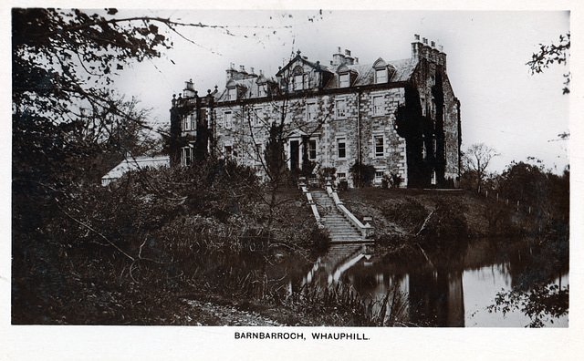 Barnbarroch House, Whauphill, Dumfries and Galloway (now a ruin)