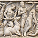 La dekdu laboroj de Heraklo sur romia sarkofago el la  tria jarcento