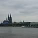 River Rhein At Cologne