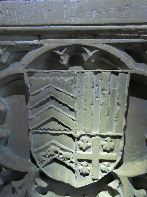 ashdon church, essex, early c16 tomb with heraldry of of thomas and anne tyrrell (1) ashdon church, essex, early c16 tomb with heraldry of of thomas and anne tyrrell (1)