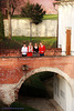 Sisters on a Bridge