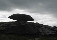 Logan stone, Louden Hill, Bodmin Moor