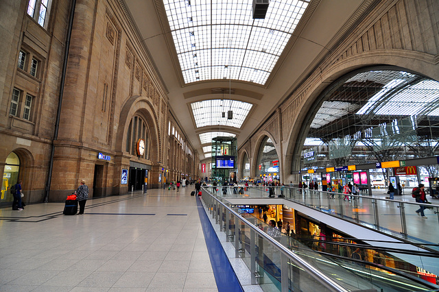 Leipzig 2015 – Hauptbahnhof – Hall