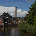 Stratford-upon-Avon, Cox's Yard from Tramway Bridge