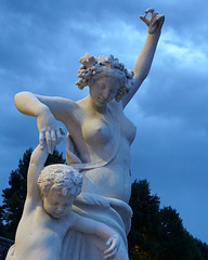 Statue frolicking, Biltmore