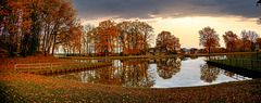 Herbstliches Panorama am Dortmund-Ems-Kanal