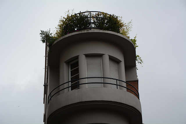 Toulouse, Rooftop Garden at the Street of Rempart Villeneuve Toulouse, Rooftop Garden at the Street of Rempart Villeneuve