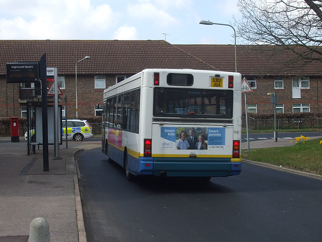 DSCF3166  Arriva Kent Thameside (Network Colchester) S312 JUA - 8 Apr 2016