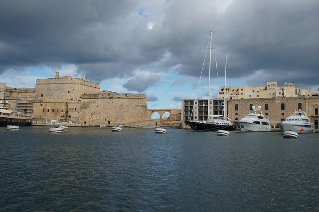 Boats On The Grand Harbour