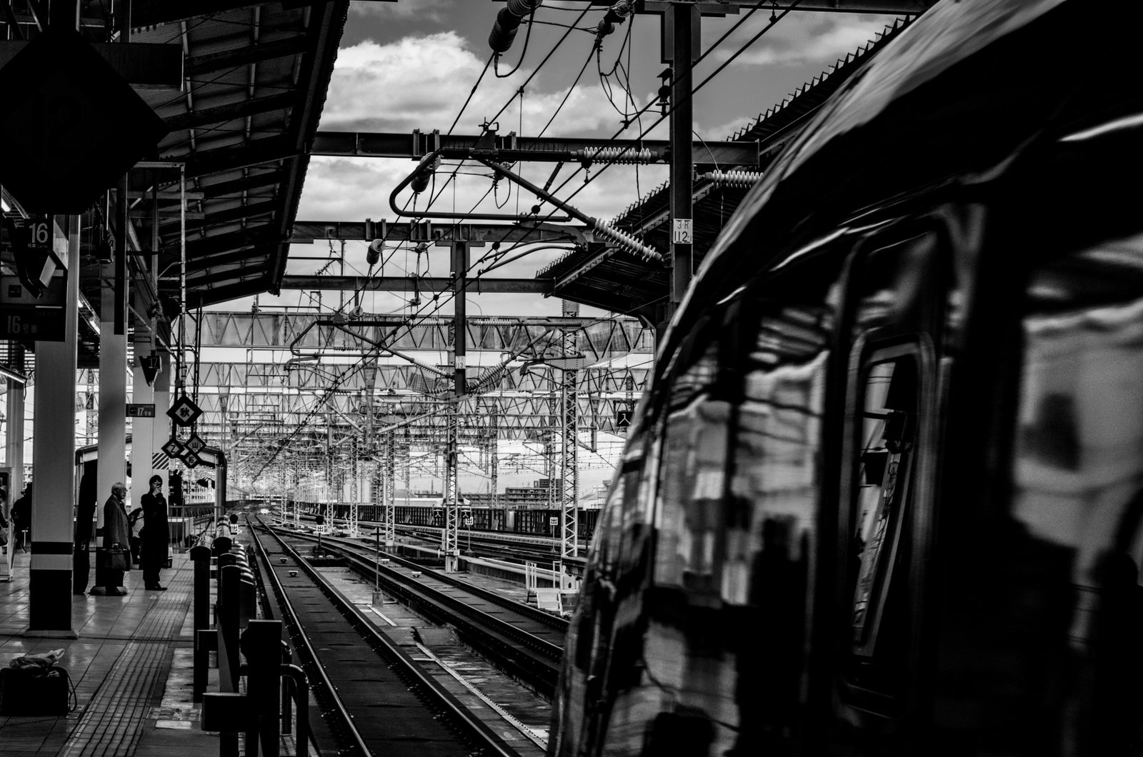 Railroad tracks