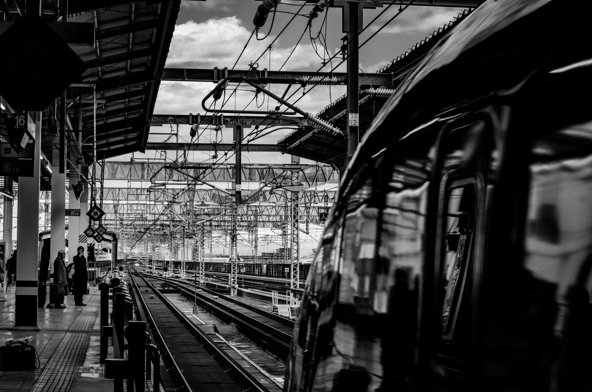 Railroad tracks