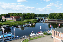 Die Elde fließt in die Elbe.