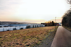 Radweg "Unter dem Karst" (Schwelm) / 27.01.2024