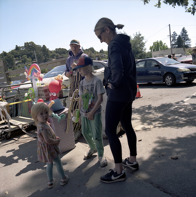 Visiting the Balloon Guy