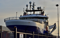 Bibby Sapphire. Dive support vessel