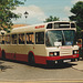 Cambus/Millerbus 305 (PEX 621W) in Mildenhall – 7 Jun 1993 (197-10A)
