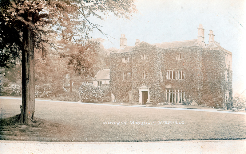 Whiteley Wood Hall, Sheffield, South Yorkshire (Demolished c1959)