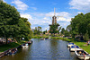 Leiden Canal and Windmill