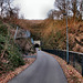 Radweg auf der ehem. Rheinischen Eisenbahn (Schwelm) / 27.01.2024